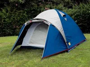 TENDA IBIZA 4 POSTI BLU EXPLOIT FERRINO CAMPEGGIO SCOUT VIAGGIO TENTS TENDE - Foto 1 di 2