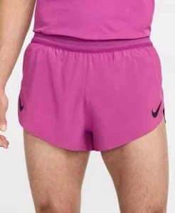 Men s 2" Medium Nike Aeroswift Running Shorts in Fuscia - Picture 1 of 7