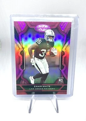 2022 Certified Zamir White Mirror Pink /199 #142 Rookie RC Las Vegas Raiders SP - Image 1 of 3