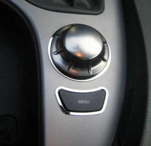 D Chrom Rahmen + Ring für Menü Schalter / BMW E60 E61 - Edelstahl poliert - Picture 1 of 3