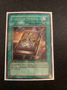 Magic Formula Italian Secret Rare 1st GLAS-EN093 IT093 Light Play Yu-Gi-Oh! - Picture 1 of 1