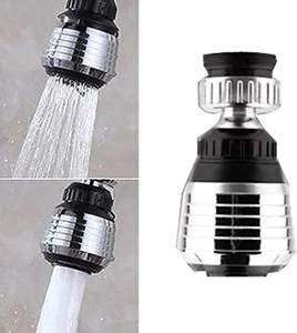 360 Rotate Swivel Water Saving Tap Aerator Diffuser Faucet Nozzle Filter Adapter - Picture 1 of 12