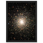 Hubble Space Telescope Globular Cluster M80 Ancient Star Swarm Framed Art A3