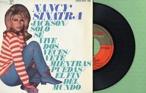 NANCY SINATRA / Jackson, End Of The World REPRISE HRE-297-60 Pres Spain 1967 EX - Picture 1 of 5