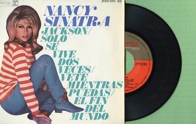 NANCY SINATRA / Jackson, End Of The World REPRISE HRE-297-60 Pres Spain 1967 EX - Image 1 of 4