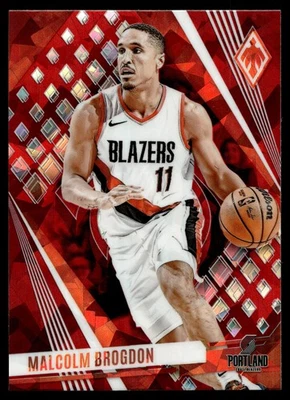 2023-24 Panini Phoenix #40 Malcolm Brogdon Phoenix Red Ice Portland Blazers - Image 1 of 2