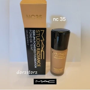 MAC Studio Radiance Serum Powdered Foundation *NC 35* / 1 oz / New in box - Picture 1 of 5