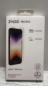 Screen Protector for Apple iPhone SE ZAGG - InvisibleShield Glass+ Defense - Photo 1 sur 4
