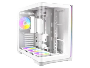 Antec C5 Curve ARGB, 4 x 120mm ARGB PWM Fans Included, Up to 10 Fans Simultaneou - Picture 1 of 12