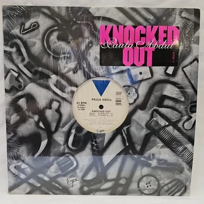 Paula Abdul Knocked Out 12 Inch Single Hype Sticker Shrink 1988 - Image 1 of 4