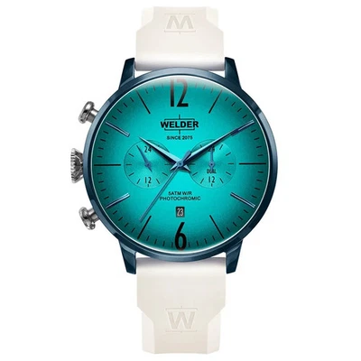 Reloj Pulsera Hombre Soldador Moody WWRC1025 Blanco, Tono Azul Deportivo Foto 1 de 2