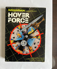 Intellivision INTV Hover Force CIB w/ Box Manual & Cartridge; Rare in this shape