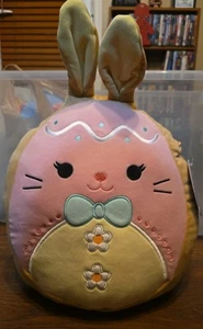 Squishmallow Easter 2025 Lindy the Cookie Bunny Plush 12 Inch RARE - Picture 1 of 3