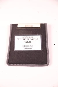 Schneider White Frost 1/2 4x5.65"  Filter - Picture 1 of 5