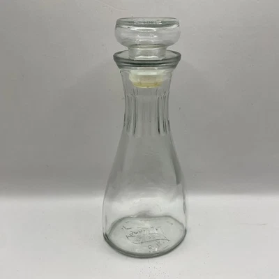 Jarra de vidrio para aderezo de ensalada Good Seasons vintage con tapón de vidrio Sunburst usada en excelente estado Foto 1 de 4