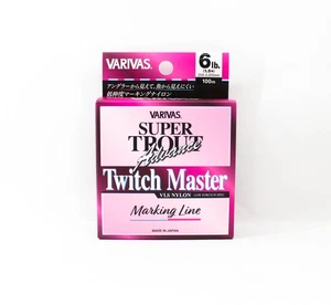 Varivas Nylon Super Trout Advance Twitch Master Line 100m 6lb Pink (0204) - Picture 1 of 6