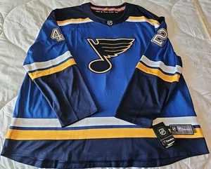 NWT Fanatics St. Louls Blues 2017 NHL Men's Breakaway Jersey Sz 5XL #42 Kapanen - Picture 1 of 8