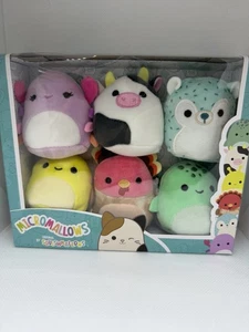 Micromallows 6 Minis in einer Packung Entzückende 2,5 Zoll Plüschtiere für Spielspaß Neu - Bild 1 von 20