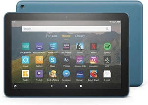 Amazon Fire HD 8 10th Gen Blue Wi-Fi 32GB 8" HD Display FireOS Tablet - Picture 1 of 3