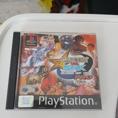 Capcom Vs SNK Millennium Fight 2000 Pro  Playstation one PS1 game PAL - Image 1 of 4