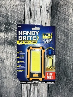NEW Handy Brite Cordless LED Job Site Work Light Magnetic Rechargeable Hook - Image 1 of 2
