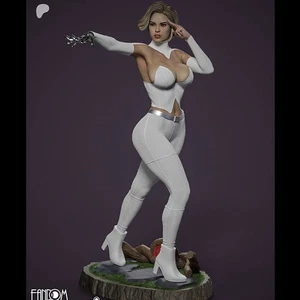 Emma Frost Unpainted 1/3 3D Printing Model Kit Unassembled GK 60cm - Picture 1 of 4