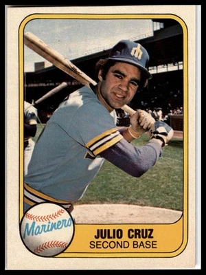 1981 Fleer #601 Julio Cruz - Image 1 of 2