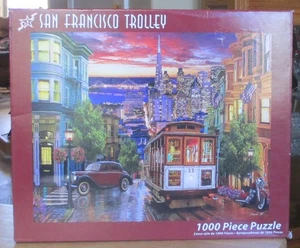 SAN FRANCISCO TROLLEY BY DAVID MACLEAN - Complete - VCC PUZZLE - Picture 1 of 2