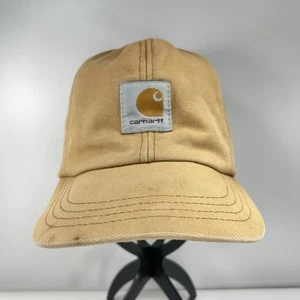 Vtg Carhartt Quilted Canvas Insulated Hat Cap Ear Flaps Duck Distress USA Made M - Bild 1 von 20