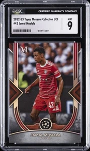 2022-23 MUSEUM COLLECTION UCL #42 JAMAL MUSIALA CGC 9 - Picture 1 of 2