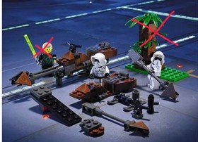 Lego Star Wars Minifigures - Speedbikes Set 7128 sw0005  Read Description