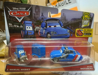 CARS 2 - E. MANUAL MANIEZ & BRUNO MOTOREAU - Mattel Disney Pixar - Immagine 1 di 2