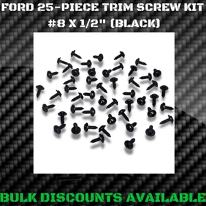 1992+ Ford Crown Victoria Interior Exterior Wheel Well Molding Trim Screws OEM - Bild 1 von 2