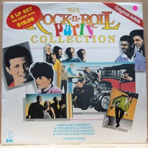 ROCK N ROLL PARTY COLLECTION VOL 2 - VARIOUS - Vinyl LP - K-tel - VG (2067) - Picture 1 of 5