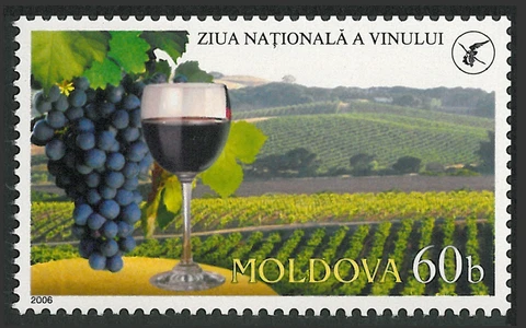 Moldova 2006 Plants Grape Wine MNH stamp Cover