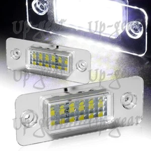For 2002-2009 Audi A8 S8 Xenon White 18-SMD 6000K LED License Plate Lights 2PCS - Picture 1 of 5