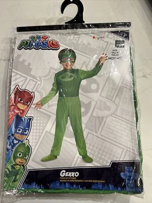 NUEVO PJ Máscaras Gekko Niño Pequeño Disfraz Verde Vestir Halloween Niños 3T-4T Juguete Niños Foto 1 de 4
