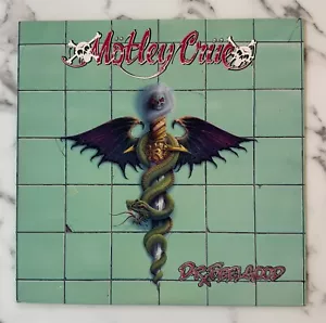 Motley Crue Dr Feelgood Vinyl Record LP NM Original 1989 OG Pressing Incl Insert - Picture 1 of 6