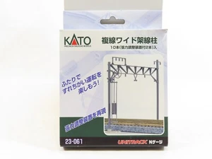 Kato 23-061 Unitrack 23-061 Double Wide Catenary Set - N Scale LN - Picture 1 of 2