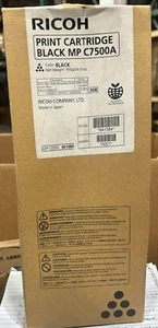 Genuine Ricoh Savin Lanier 841084 MP C7500A Print Cartridge Black - Picture 1 of 1