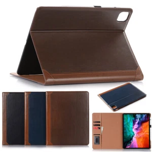 Leather Shockproof Folio Case For iPad 9.7 5 6 Air 2 Pro 11 12.9 4th 5th 6th Gen - Picture 1 of 27
