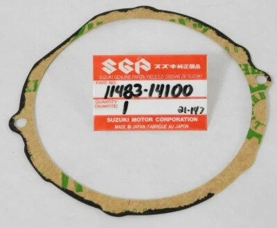 Junta de cubierta magnética de estator OEM 11483-14100 genuina Suzuki RM 125 1981-1982 Foto 1 de 3