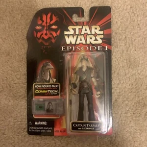 Captain Tarpals Star Wars Episode 1 Phantom Menace Comm Tech Action Figure - Picture 1 of 2