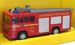 Husky Corgi Appx 13cm Long Diecast TY87101 - Fire Engine - Red - Picture 1 of 5