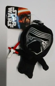 STAR WARS KYLO REN Clip Toy Plush w/ Zipper Storage 7" by DISNEY Free Shipping! - Picture 1 of 6