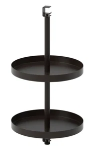 IKEA ENHET Swivel shelf, anthracite, 40x21 cm, 15 3/4"x8 17/64", Brand NEW - Picture 1 of 5