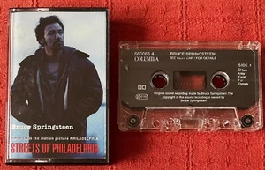 BRUCE SPRINGSTEEN - UK CASSETTE TAPE SINGLE - STREETS OF PHILADELPHIA - Picture 1 of 5