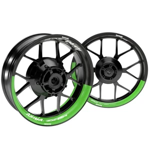 Pegatina de llanta Kawasaki NINJA ZX-6R 50/50 V1 Premium pegatina de borde de llanta - Imagen 1 de 7