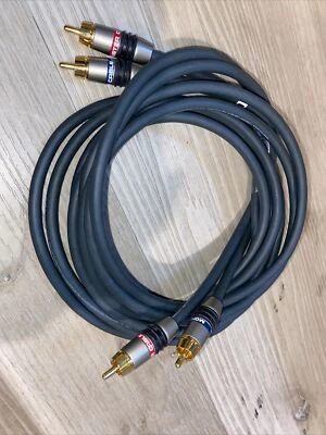 Monster Interlink 300 MKII Stereo Audio RCA Interconnect Cable Balanced 6’ 6” - Image 1 of 3