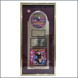 Leeroy Thornhill 1997 Hackers Official Sound Track Certified Canadian Gold Award - Afbeelding 1 van 1
